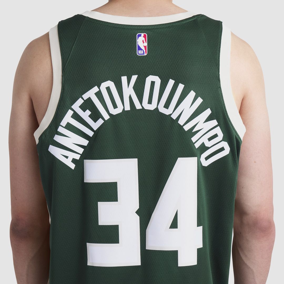 Milwaukee Bucks Giannis Antetokounmpo Nike Unisex Swingman Jersey - Association Edition - White