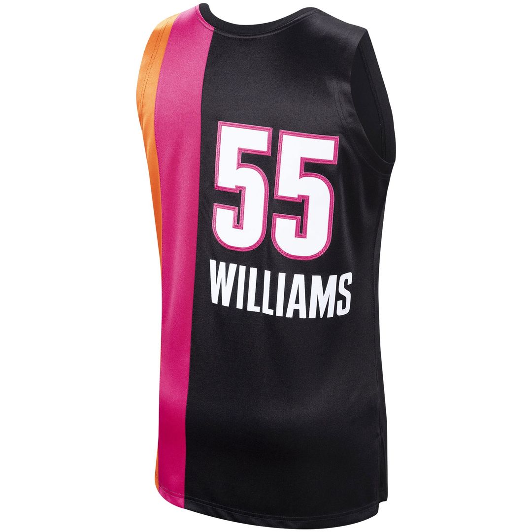 Miami Heat Jason Williams Mitchell & Ness 2005/06 Hardwood Classics Swingman Jersey - Black