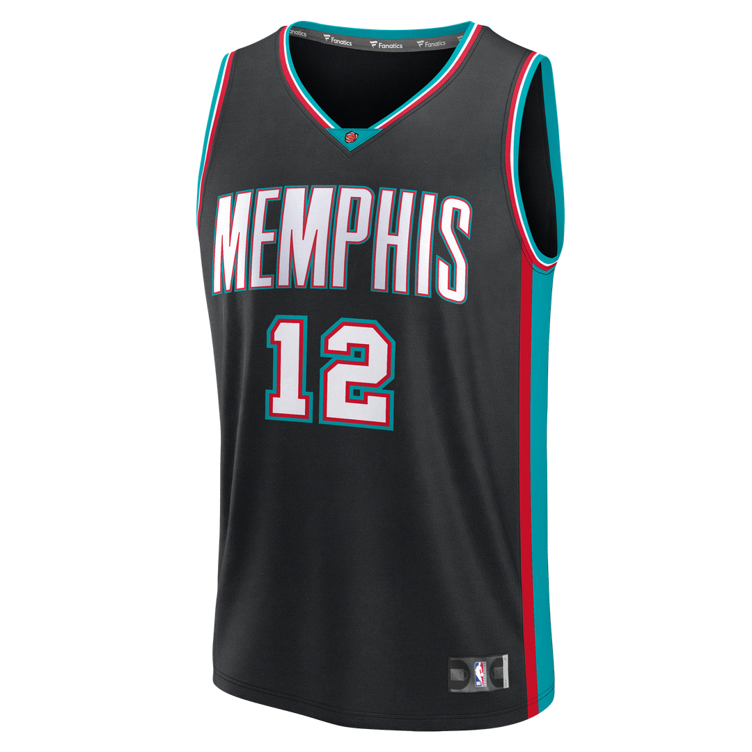 Memphis Grizzlies Ja Morant Fanatics Fast Break Jersey - Classic Edition - Black