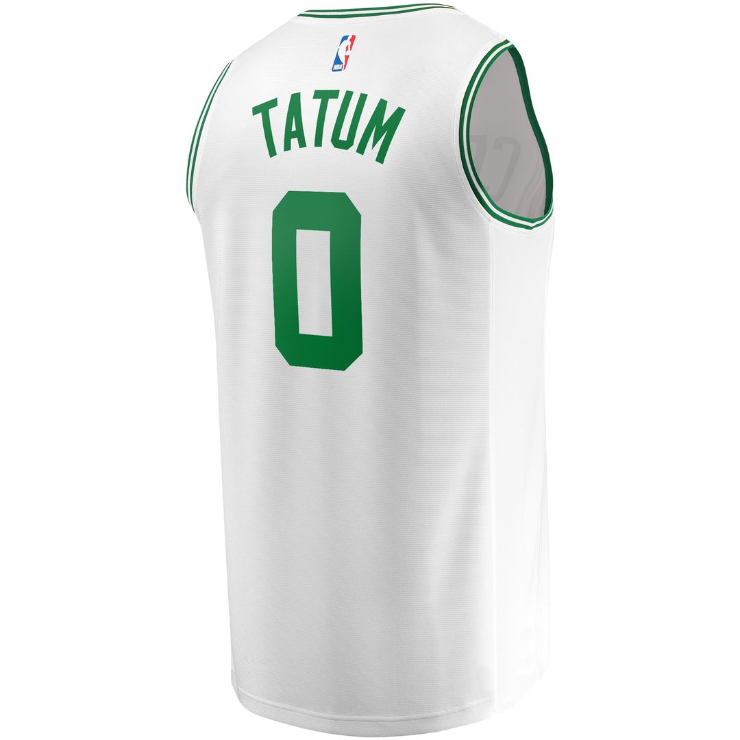 Boston Celtics Jayson Tatum Fanatics Fast Break Replica Away Jersey White - Association Edition