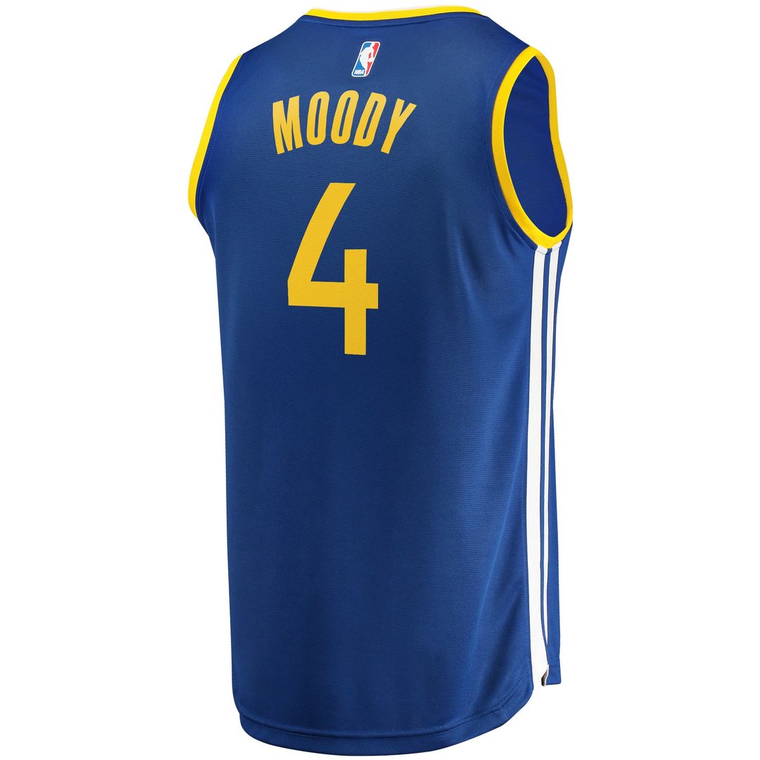 Golden State Warriors Moses Moody Fanatics Fast Break Replica Jersey - Icon Edition - Royal