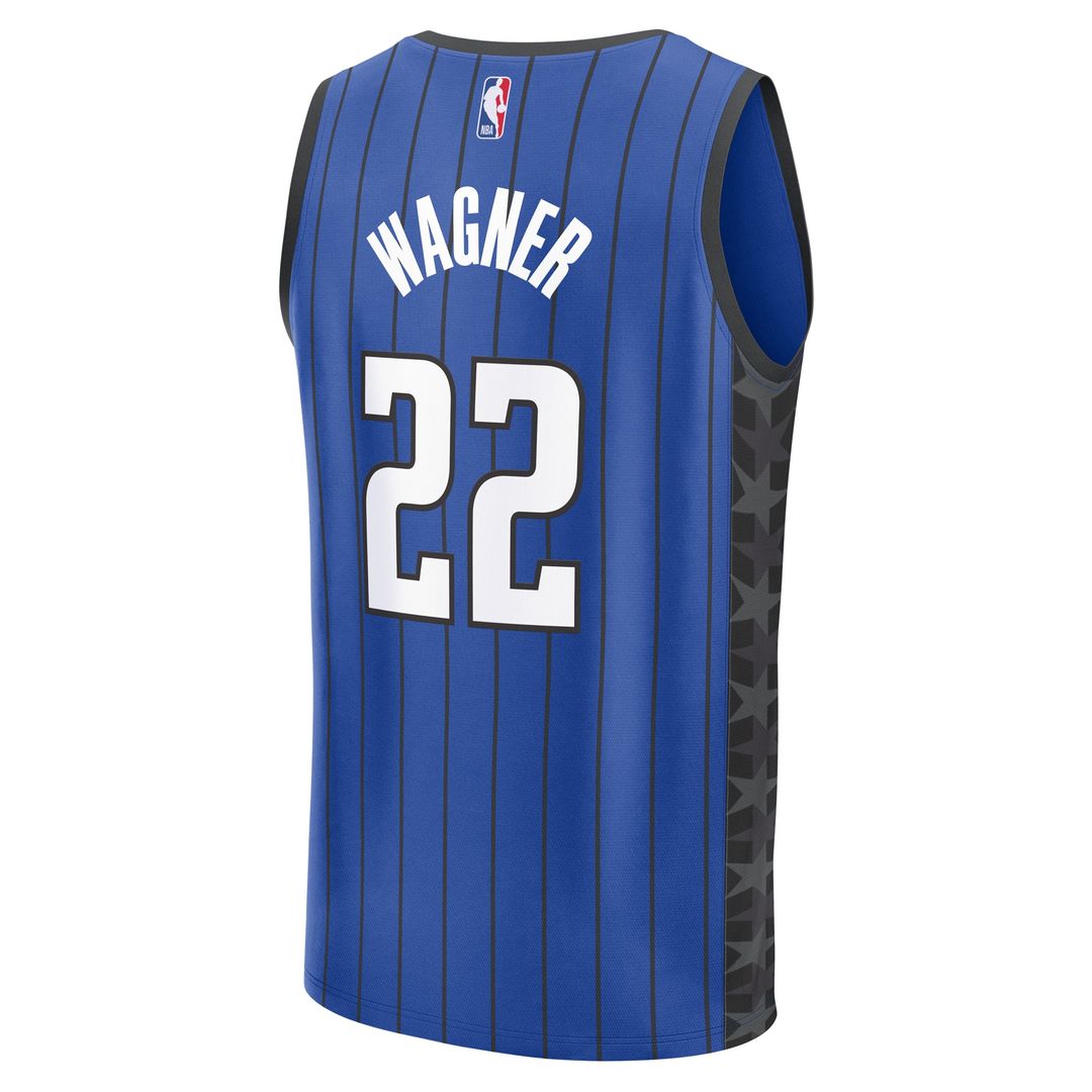 Orlando Magic Franz Wagner Fanatics Fast Break Replica Player Jersey - Statement Edition - Blue