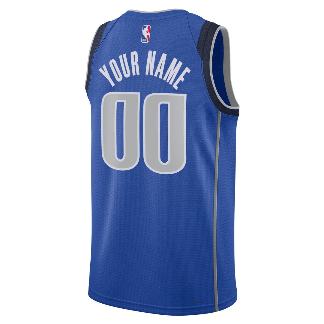 Dallas Mavericks Nike Unisex Swingman Custom Jersey White - Association Edition