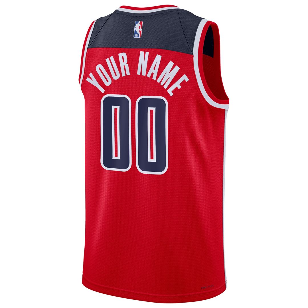 Washington Wizards Nike Unisex Swingman Custom Jersey White - Association Edition