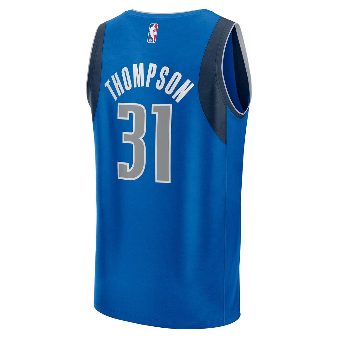 Dallas Mavericks Klay Thompson Fanatics Fast Break Replica Player Jersey - Icon Edition - Blue