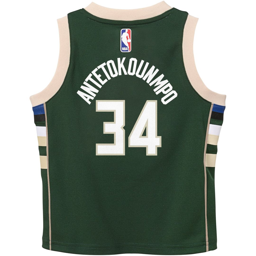 Milwaukee Bucks Giannis Antetokounmpo Nike Toddler Swingman Player Jersey - Icon Edition - Green