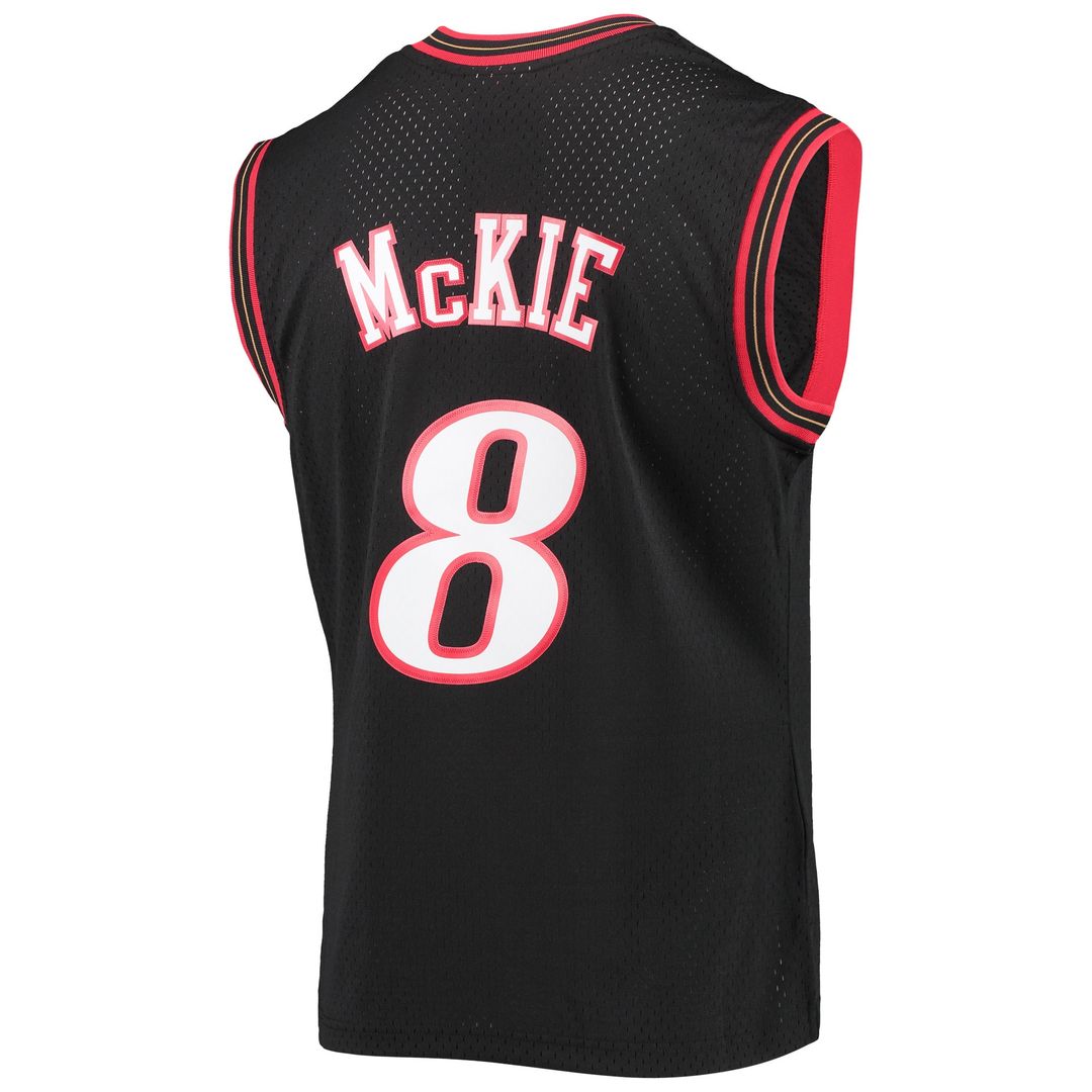 Philadelphia 76ers Aaron McKie Mitchell & Ness Hardwood Classics Swingman Jersey - Black
