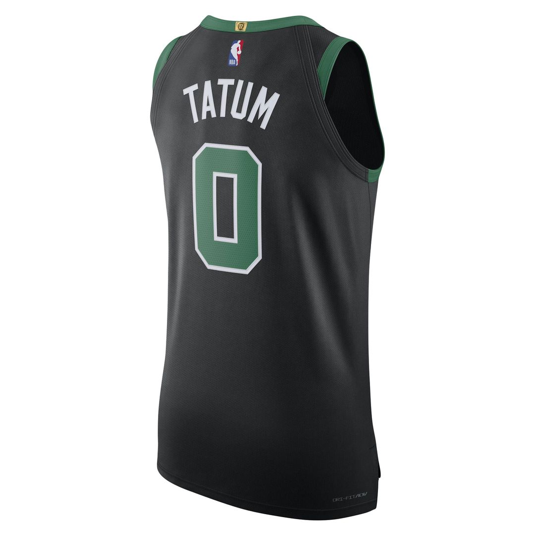 Boston Celtics Jayson Tatum Jordan Brand Authentic Player Jersey - Statement Edition - Black
