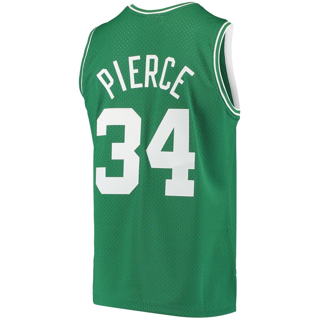 Boston Celtics Paul Pierce Mitchell & Ness Hardwood Classics Swingman Jersey - White