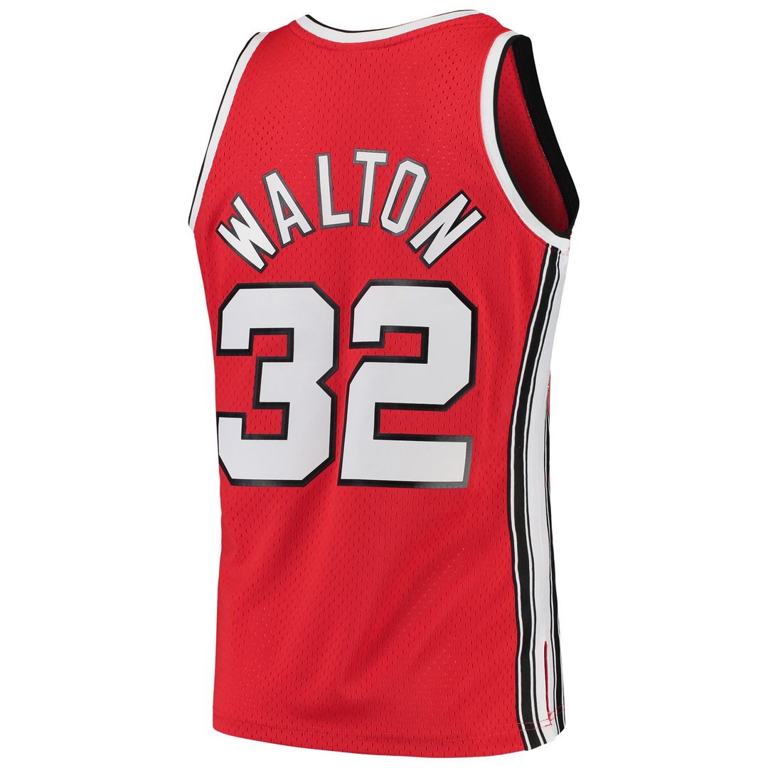 Portland Trail Blazers Bill Walton Mitchell & Ness 1976/77 Hardwood Classics Swingman Jersey - Red