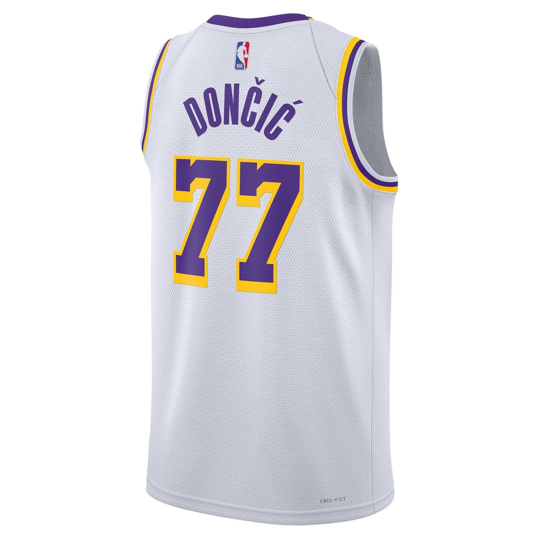 Los Angeles Lakers Luka Dončić Nike Unisex Swingman Jersey - Association Edition - White