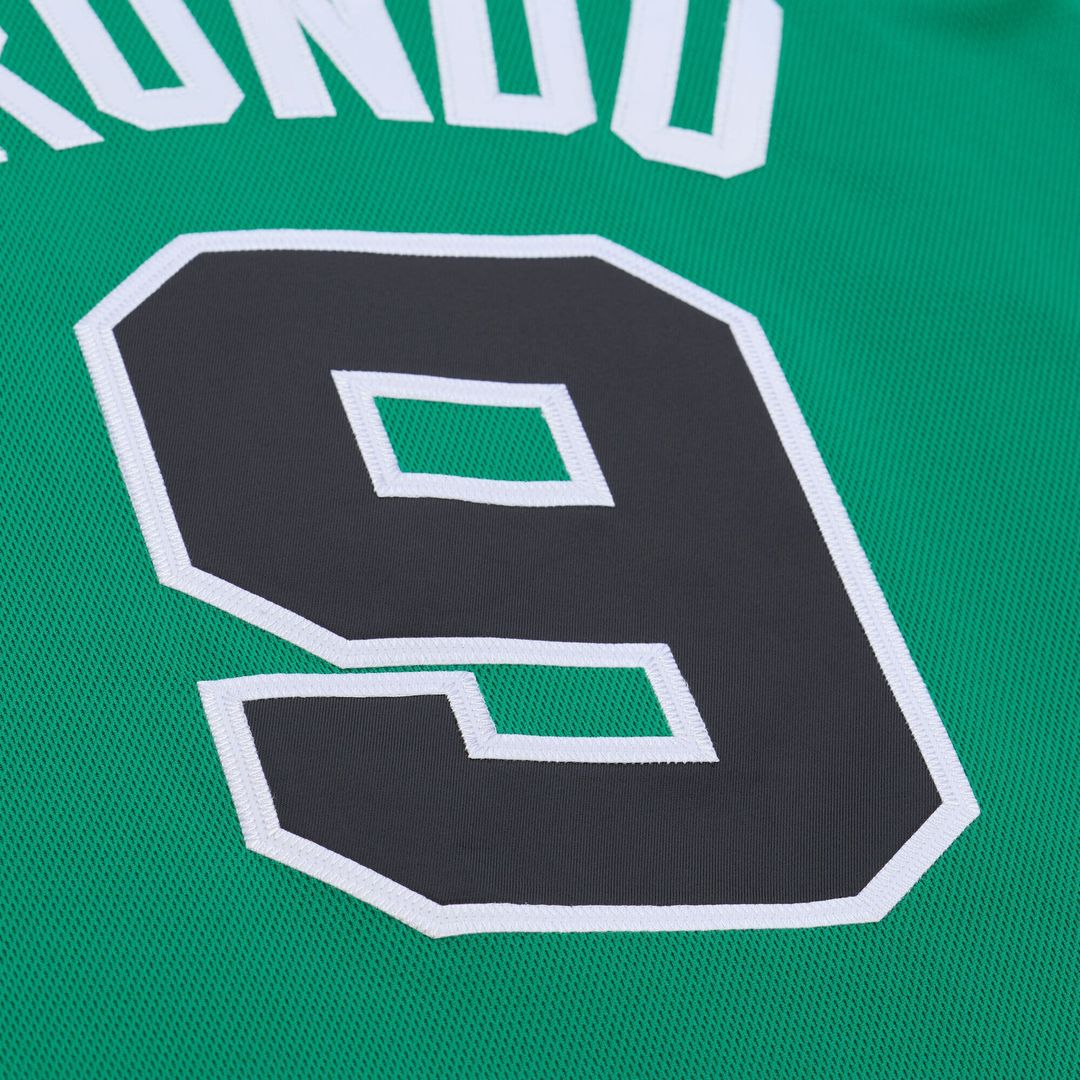 Boston Celtics Rajon Rondo Mitchell & Ness 2007 - 08 Hardwood Classics Authentic Jersey - Kelly Green