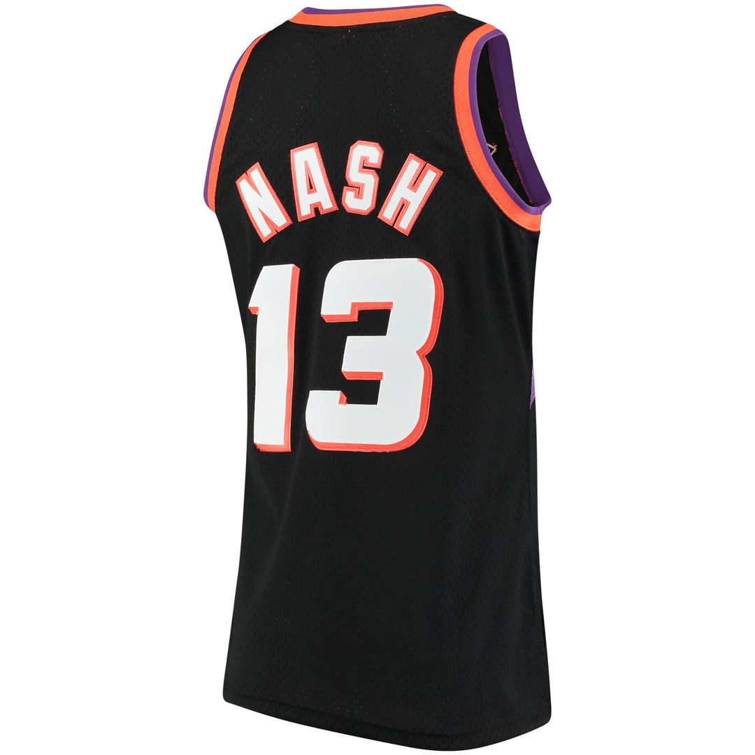 Phoenix Suns Steve Nash Mitchell & Ness 1996/97 Hardwood Classics Swingman Jersey - Black