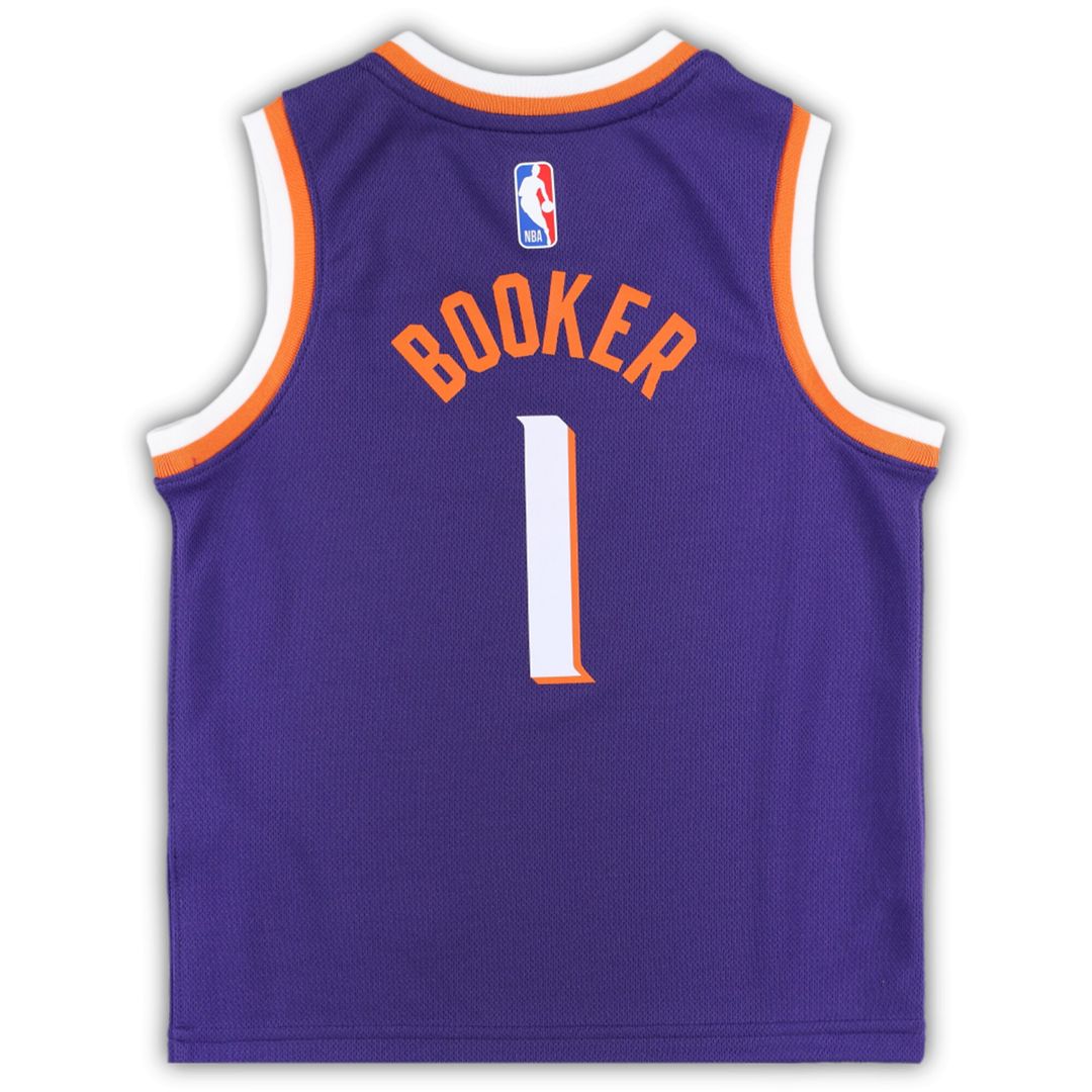Phoenix Suns Devin Booker Nike Preschool Swingman Player Jersey - Icon Edition - Purple
