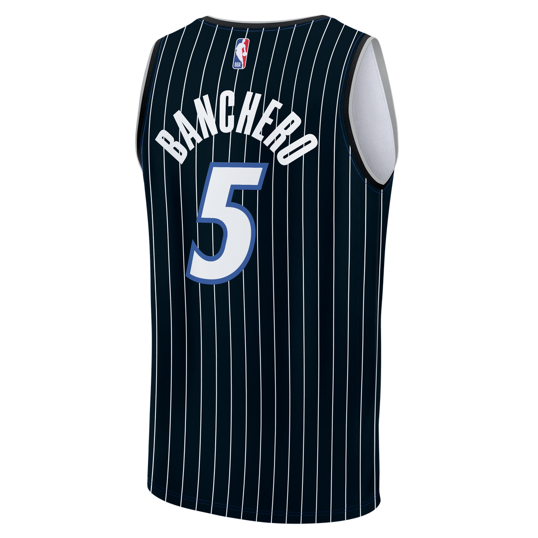 Orlando Magic Paolo Banchero Fanatics Fast Break Jersey - Statement Edition - Black