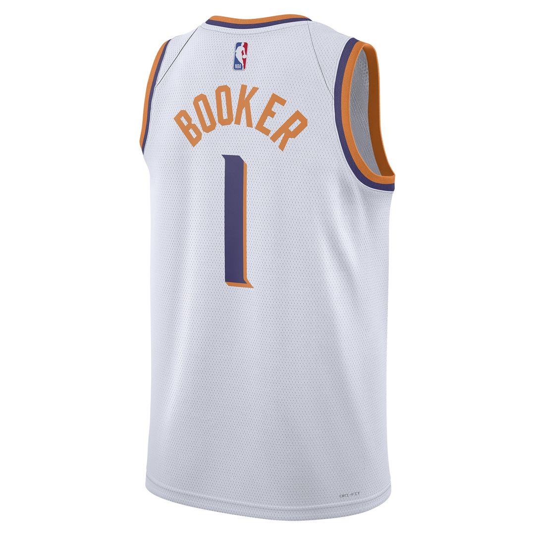 Phoenix Suns Devin Booker Nike Unisex Swingman Jersey - Association Edition - White