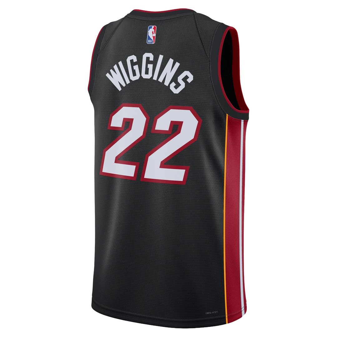 Miami Heat Andrew Wiggins Nike Unisex Swingman Player Jersey - Icon Edition - Black