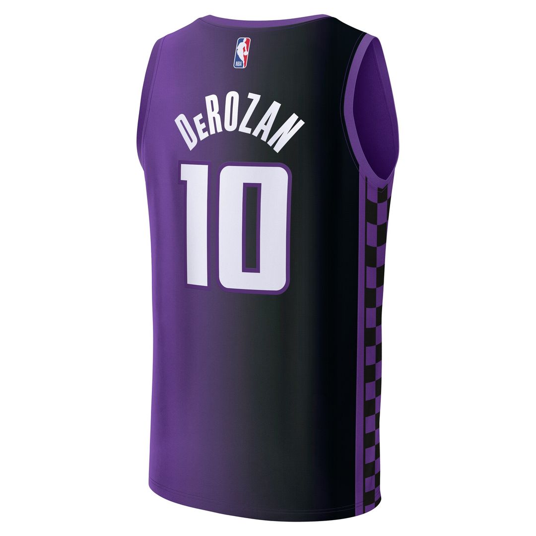 Sacramento Kings DeMar DeRozan Fanatics Youth Fast Break Replica Player Jersey - Statement Edition - Purple