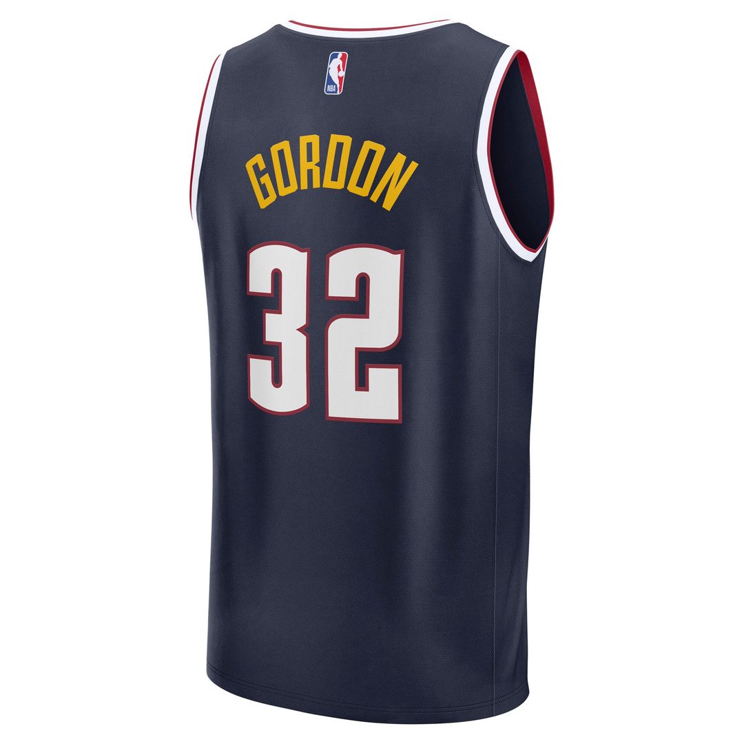 Denver Nuggets Aaron Gordon Fanatics Fast Break Replica Player Jersey - Icon Edition - Navy