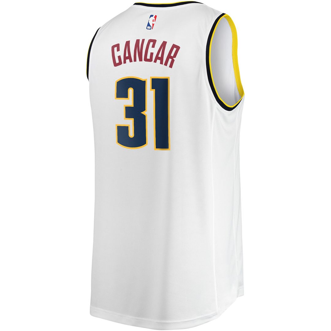 Denver Nuggets Vlatko Cancar Fanatics Fast Break Player Jersey - Association Edition - White