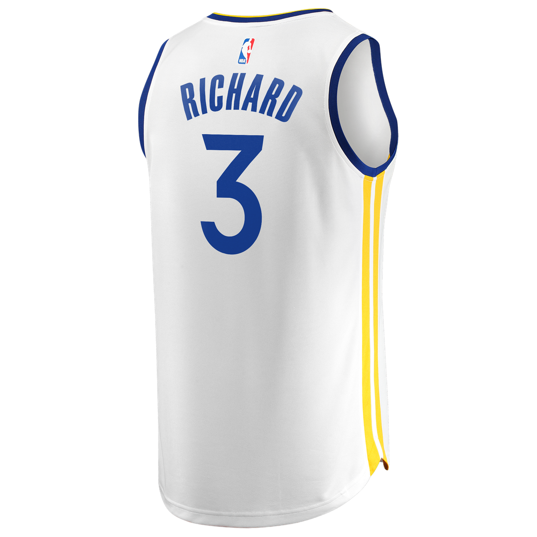 Golden State Warriors Will Richard Fanatics Fast Break Replica Jersey - White - Association Edition