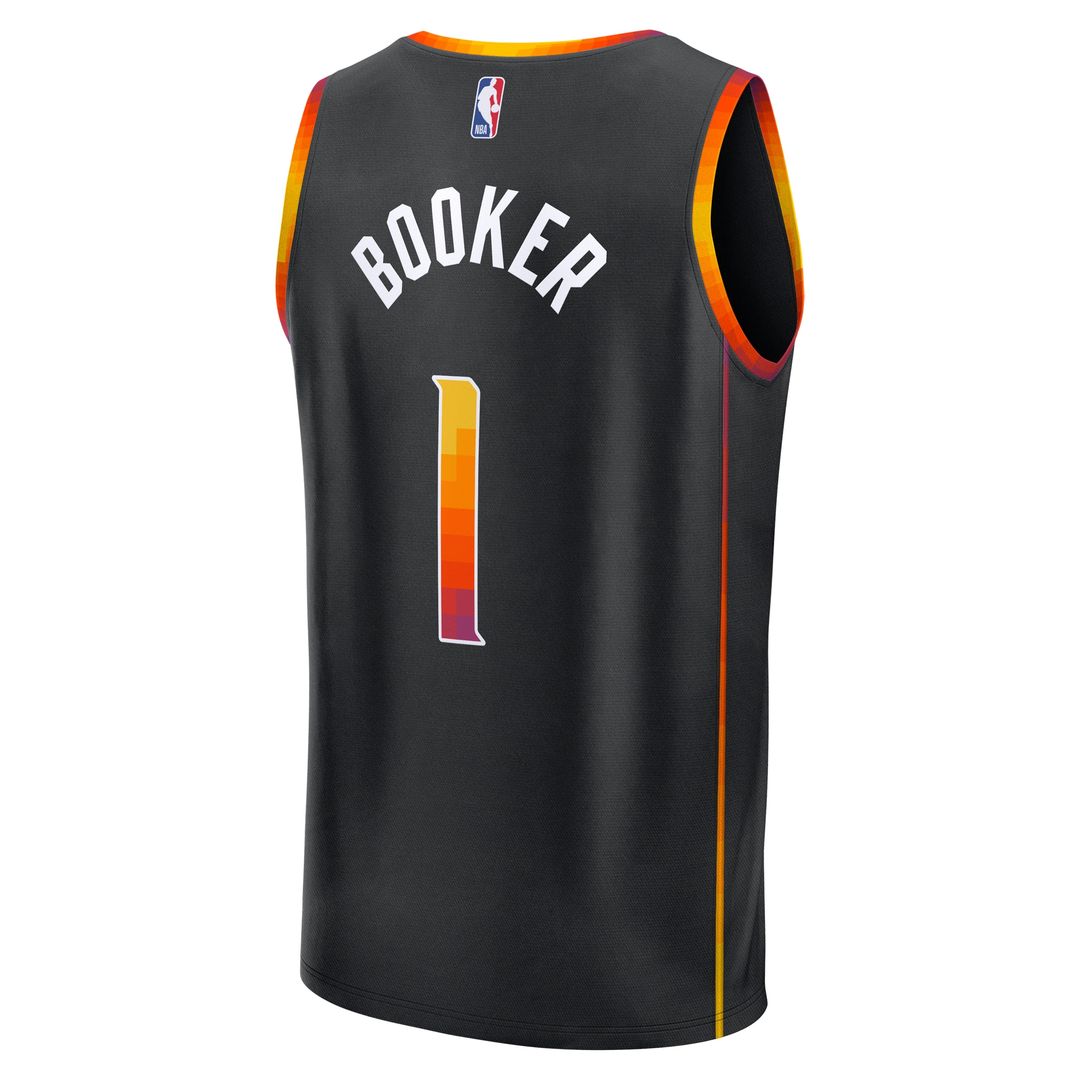 Phoenix Suns Devin Booker Fanatics Youth Fast Break Replica Player Jersey - Statement Edition - Black