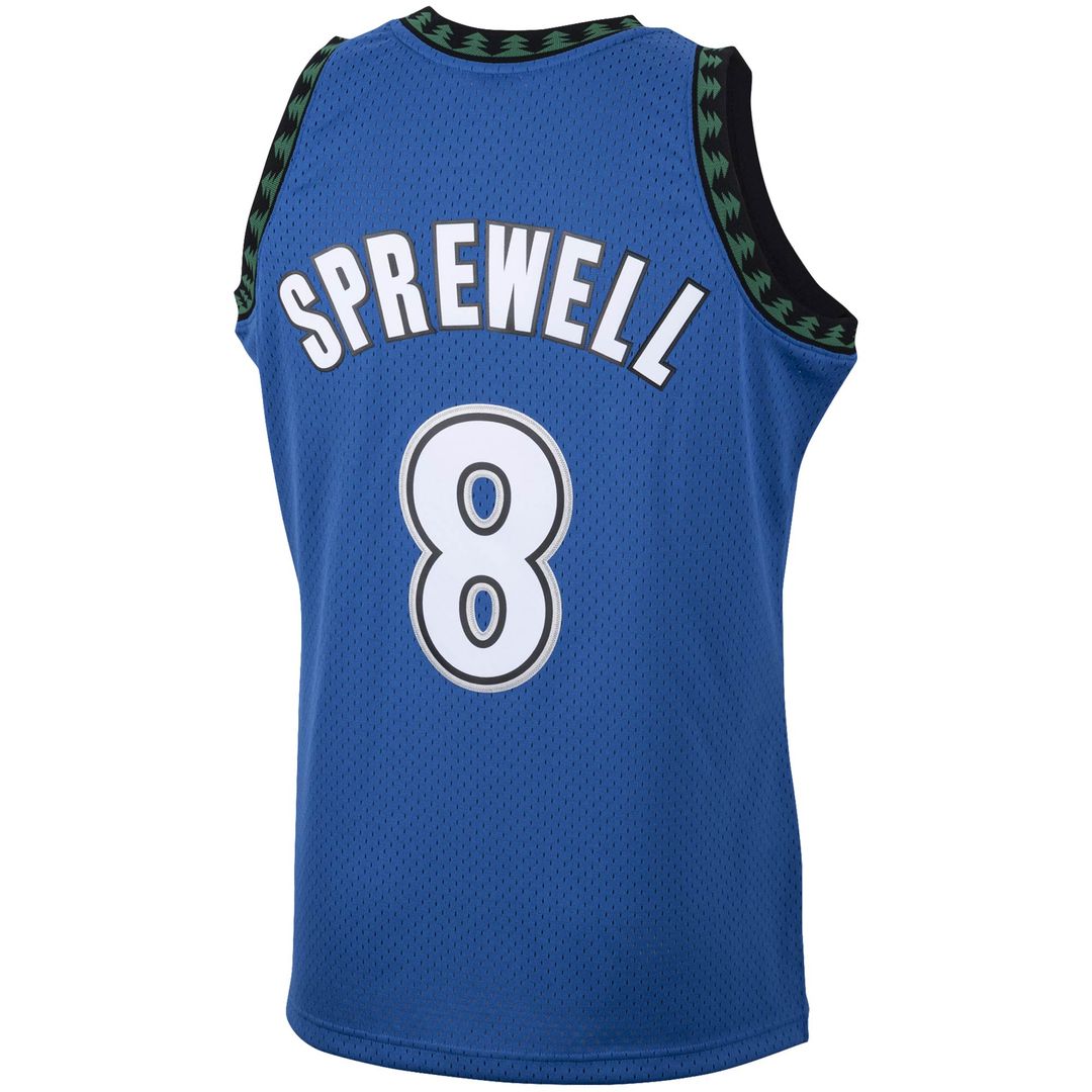 Minnesota Timberwolves Latrell Sprewell Mitchell & Ness 2003/04 Hardwood Classics Swingman Jersey - Blue