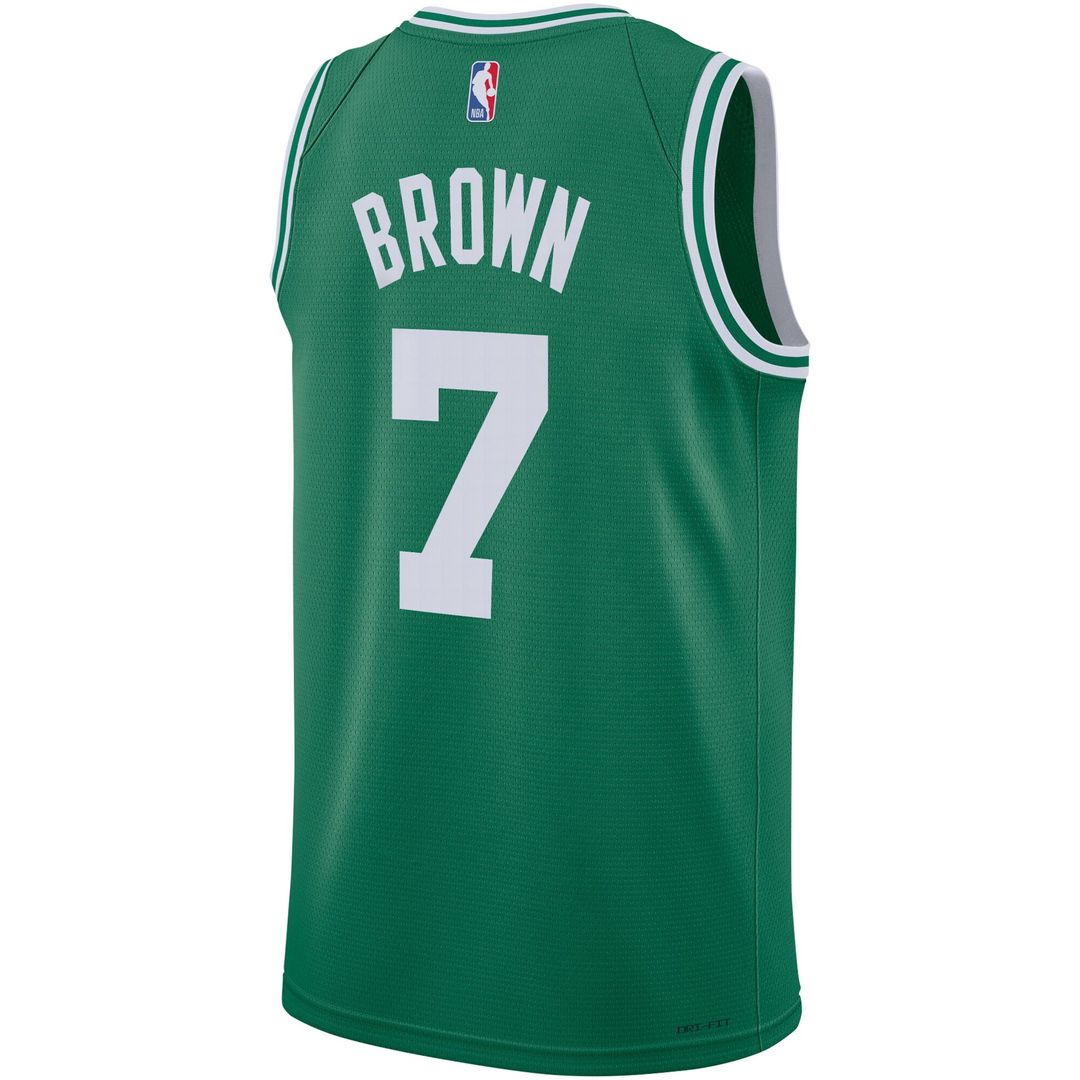 Boston Celtics Jaylen Brown Nike Youth Swingman Jersey - Icon Edition - Kelly Green