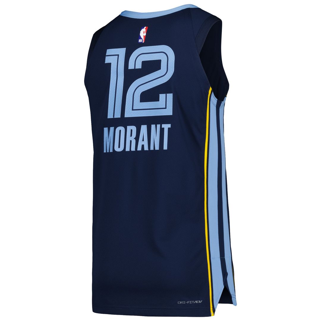 Memphis Grizzlies Ja Morant Nike Authentic Jersey - Icon Edition - Navy
