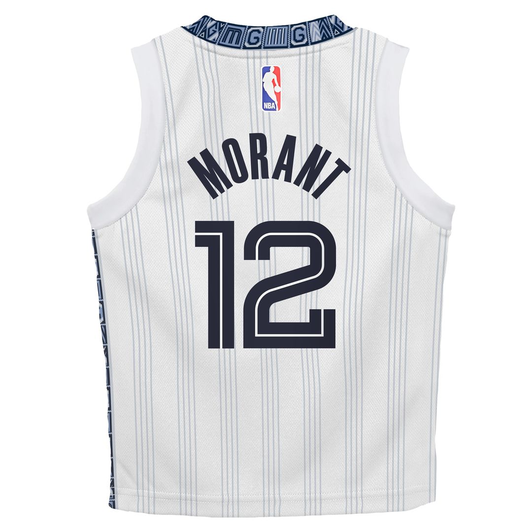 Memphis Grizzlies Ja Morant Nike Preschool 2025/26 City Edition Swingman Jersey - White