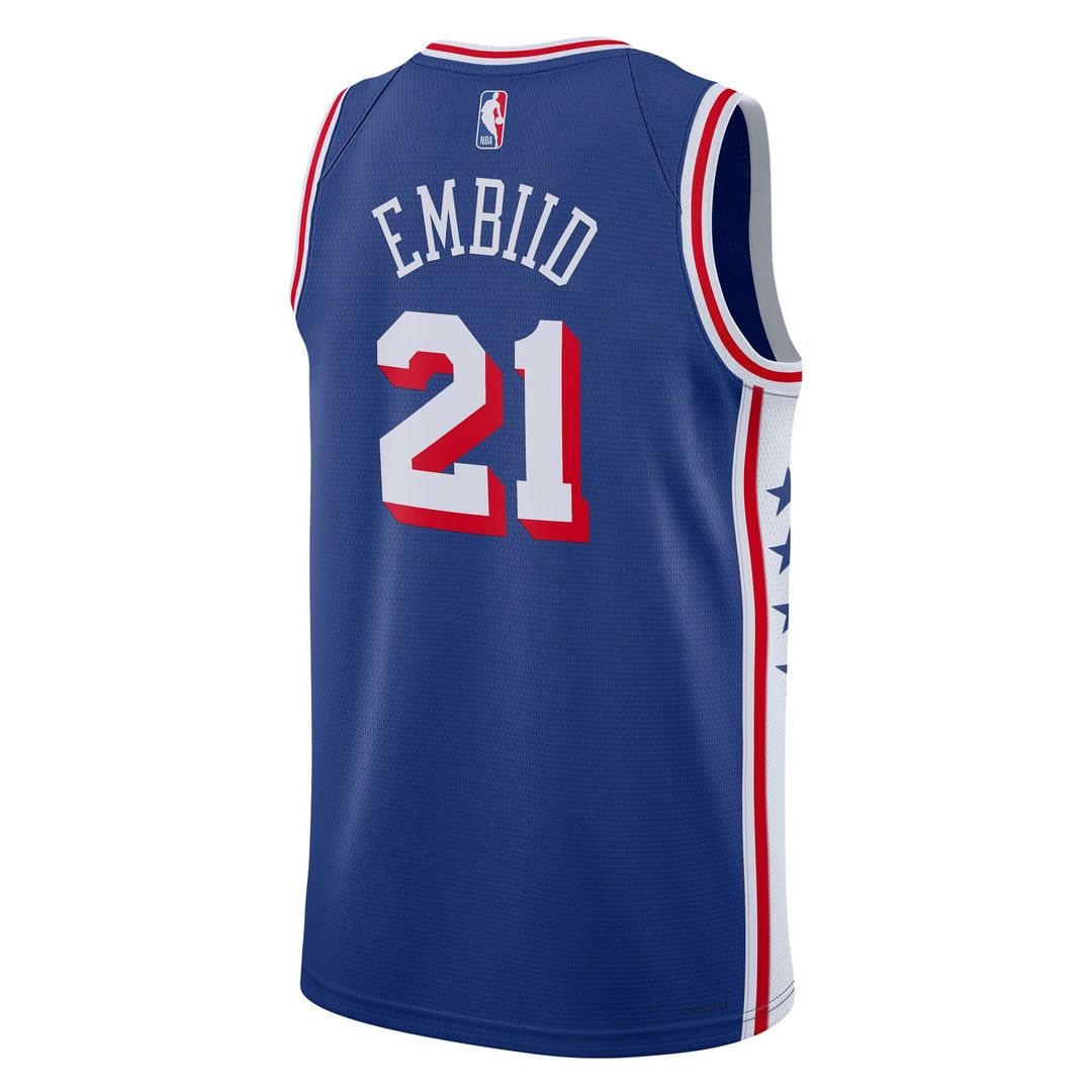 Philadelphia 76ers Joel Embiid Nike Unisex Swingman Jersey - Association Edition - White