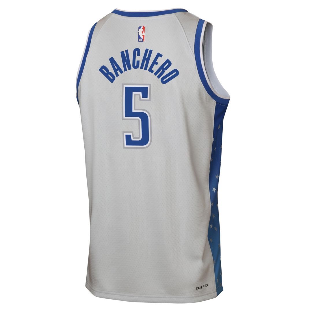 Orlando Magic Paolo Banchero Nike Youth 2025/26 City Edition Swingman Jersey - Silver