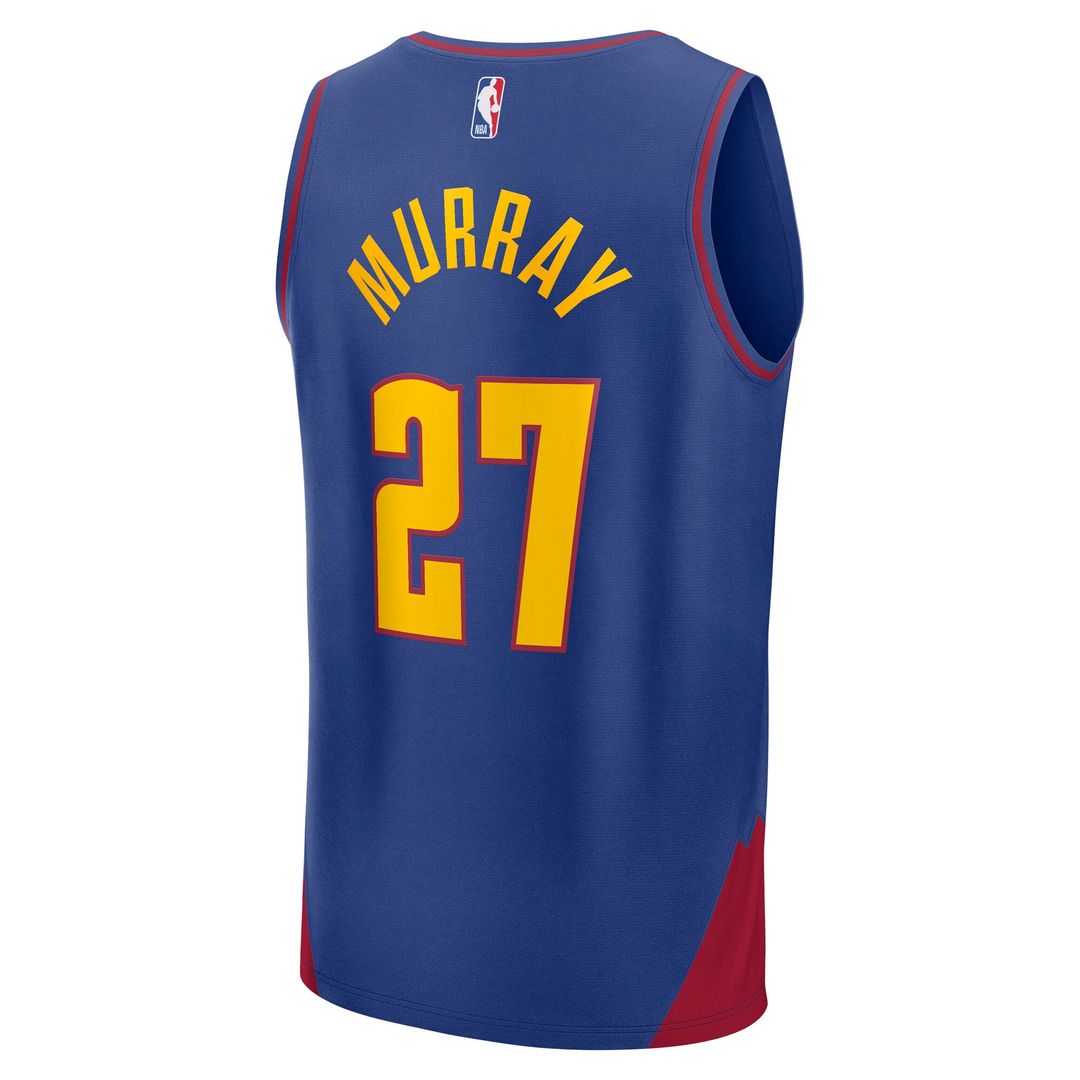 Denver Nuggets Jamal Murray Fanatics Fast Break Replica Player Jersey - Statement Edition - Blue