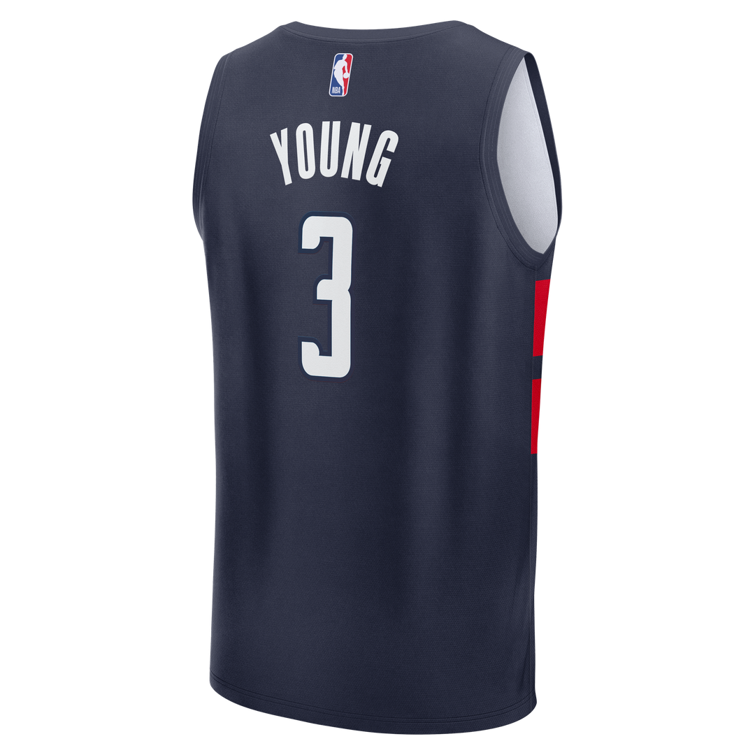 Washington Wizards Trae Young Fanatics Fast Break - Statement Edition - Navy