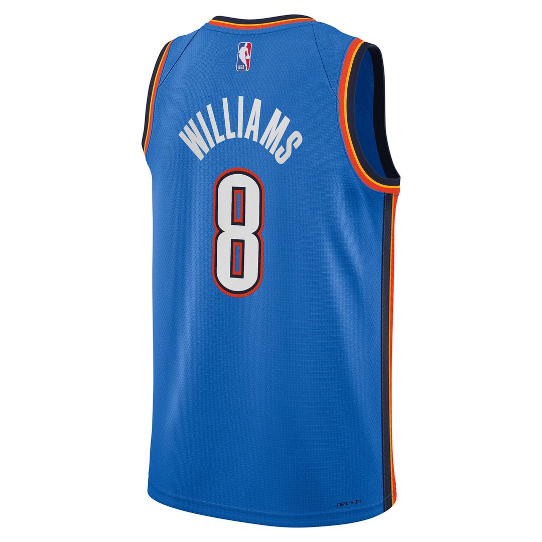 Oklahoma City Thunder Jalen Williams Nike Youth Swingman Jersey - Icon Edition - Blue