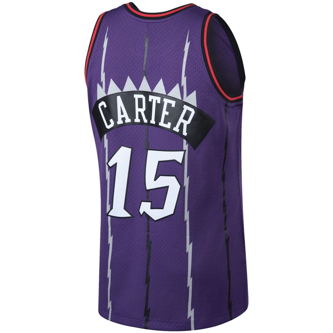 Toronto Raptors Vince Carter Mitchell & Ness 1998/99 Big & Tall Hardwood Classics Swingman Jersey - White