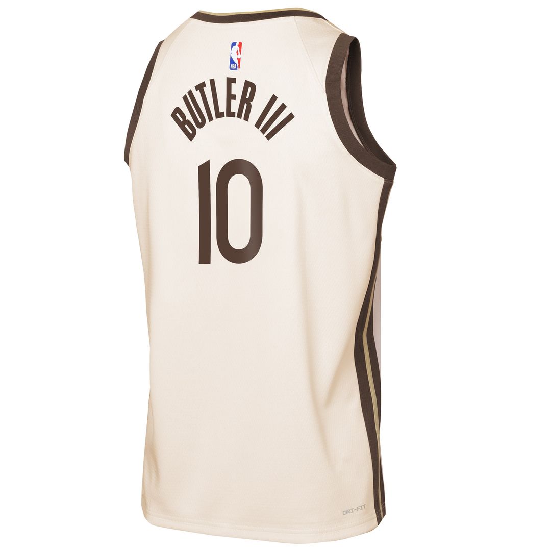 Golden State Warriors Jimmy Butler III Nike Youth 2025/26 City Edition Swingman Jersey - Tan