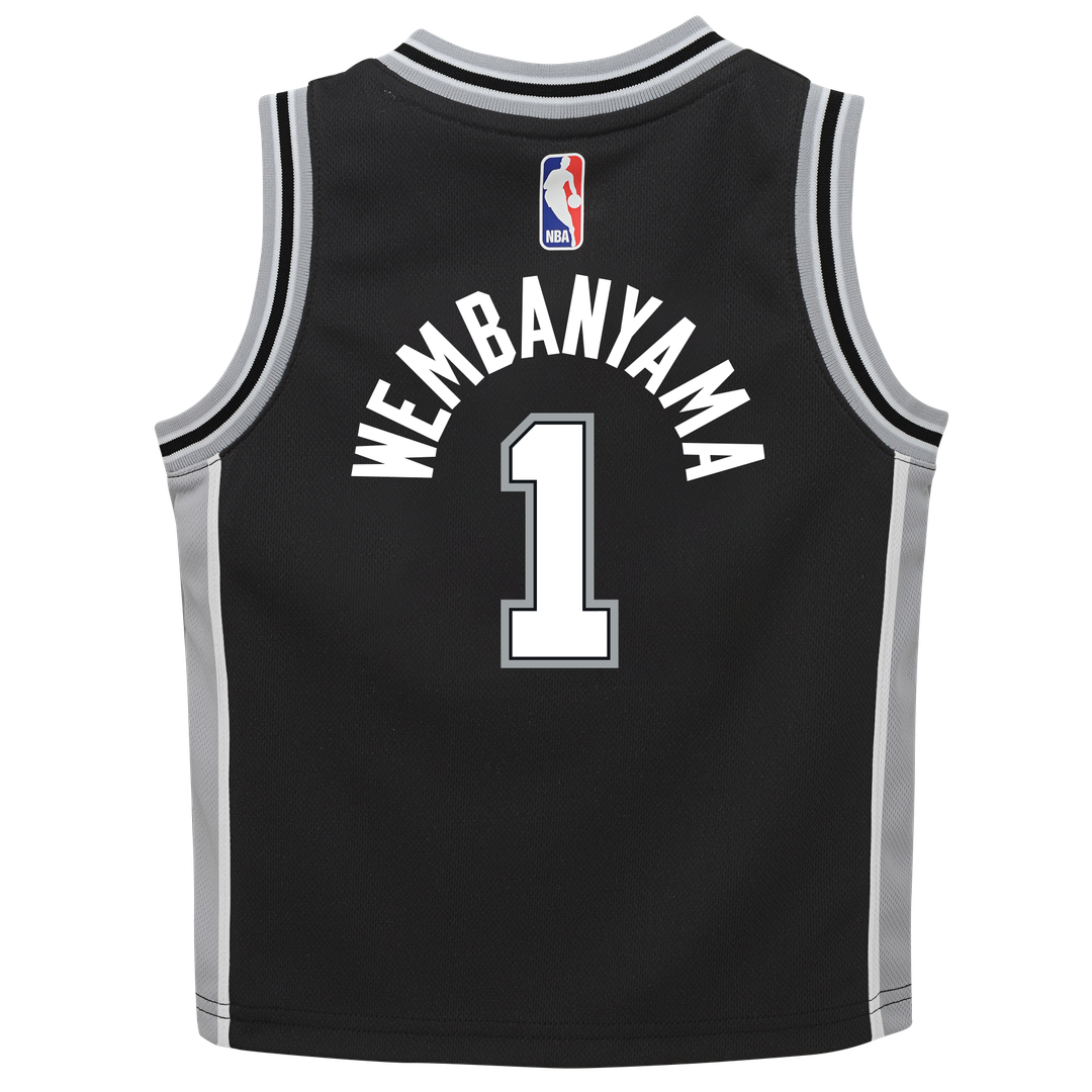 San Antonio Spurs Victor Wembanyama Nike Infant Swingman Jersey - Icon Edition - Black