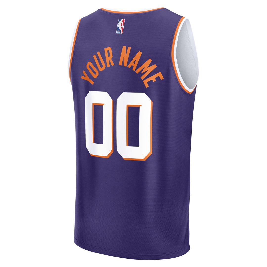 Phoenix Suns Fanatics Fast Break Custom Jersey - Icon Edition - Black