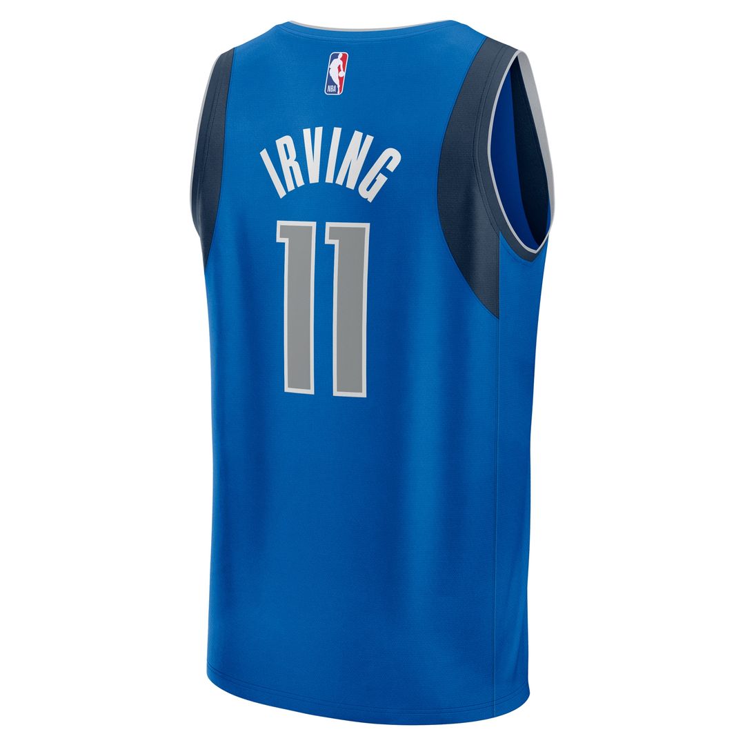 Dallas Mavericks Kyrie Irving Fanatics Fast Break Replica Player Jersey - Icon Edition - Blue