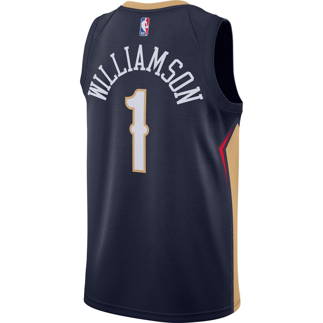 New Orleans Pelicans Zion Williamson Nike Swingman Jersey - Navy - Icon Edition