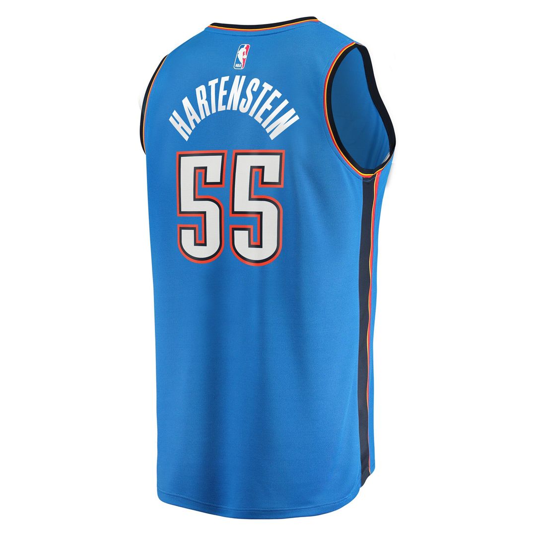 Oklahoma City Thunder Isaiah Hartenstein Fanatics Youth Fast Break Replica Player Jersey - Icon Edition - Blue