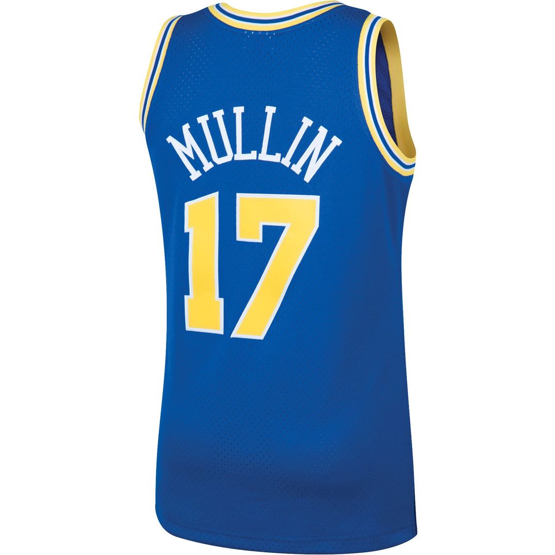 Golden State Warriors Chris Mullin Mitchell & Ness 1993/94 Hardwood Classics Swingman Jersey - Royal