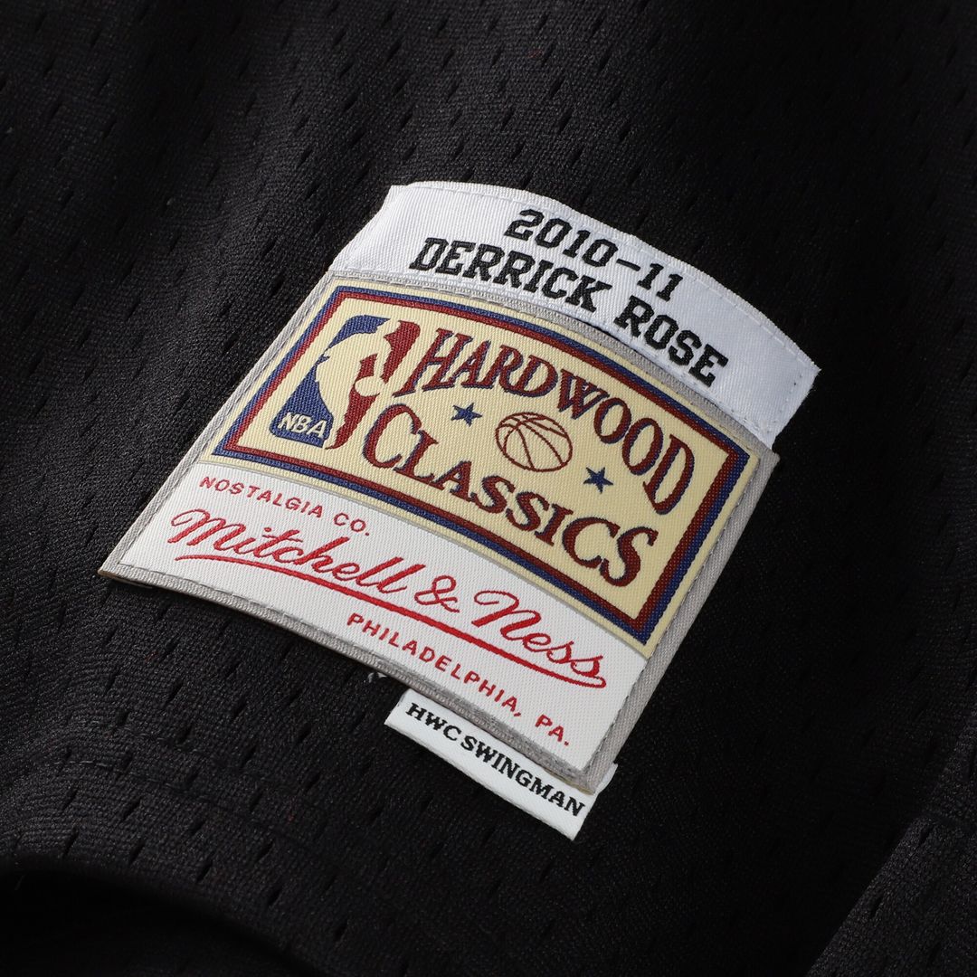 Chicago Bulls Derrick Rose Mitchell & Ness Youth 2008/09 Hardwood Classics Swingman Jersey - Red