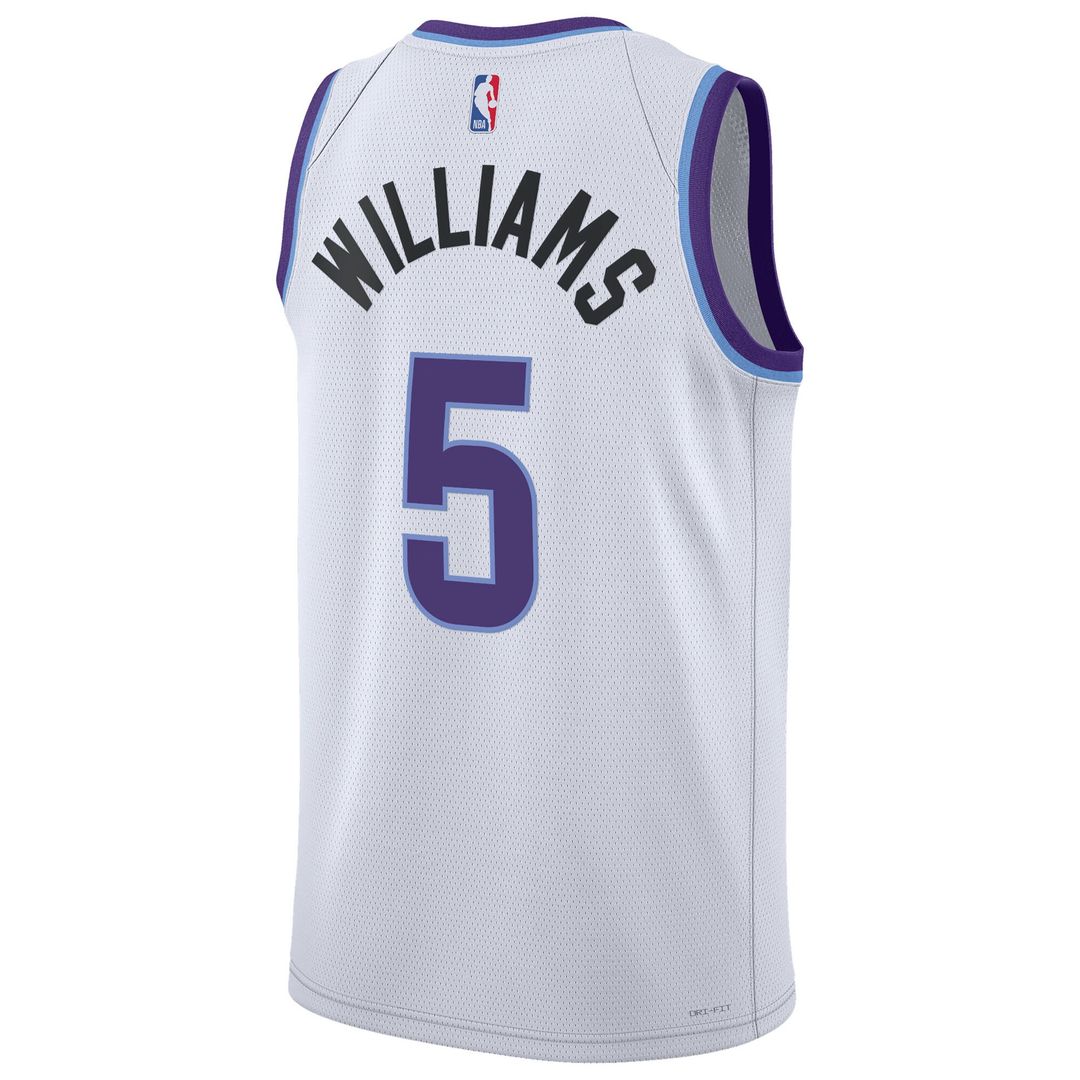 Utah Jazz Cody Williams Nike Unisex Swingman Jersey - Association Edition - White