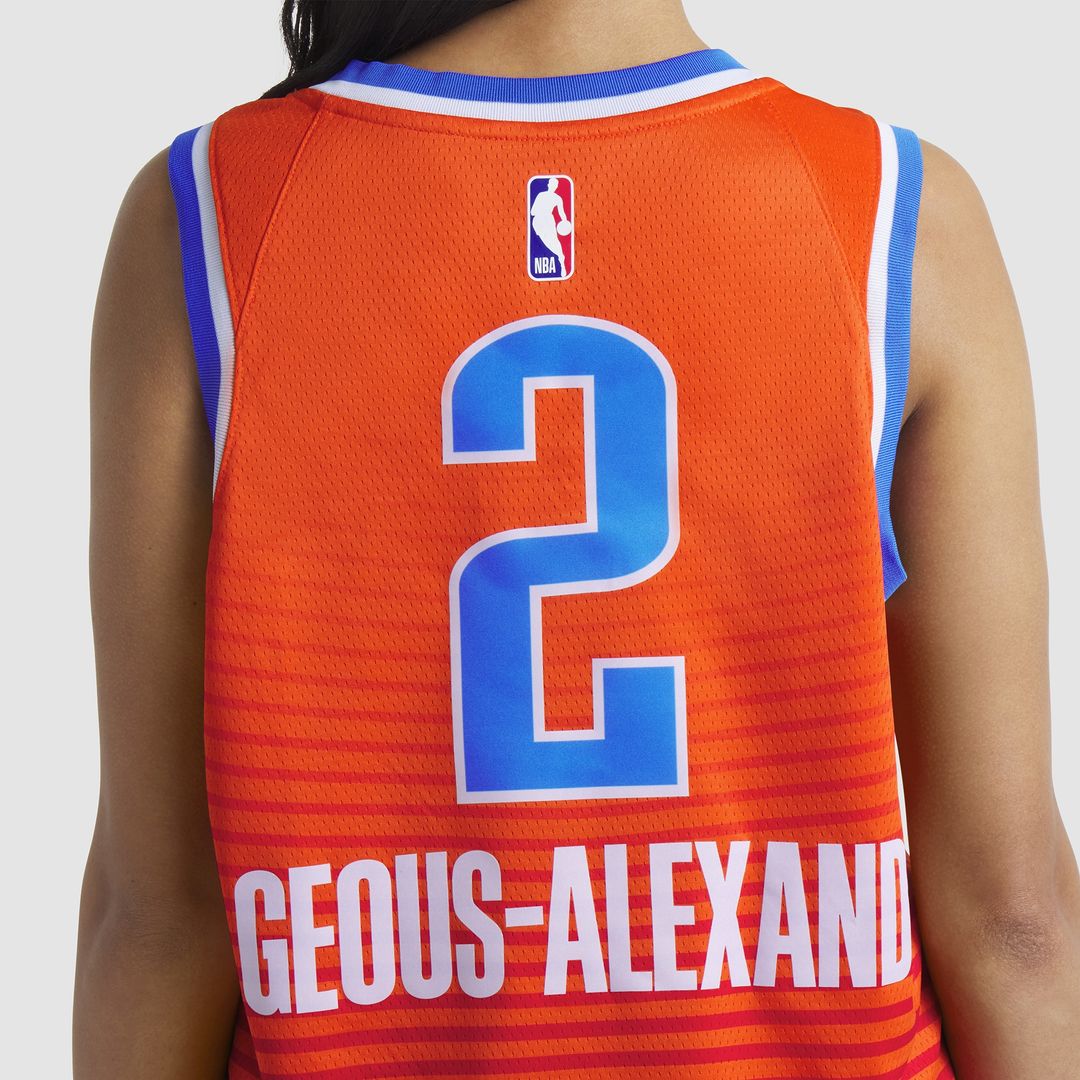 Oklahoma City Thunder Shai Gilgeous - Alexander Jordan Brand Unisex Swingman Jersey - Statement Edition - Orange