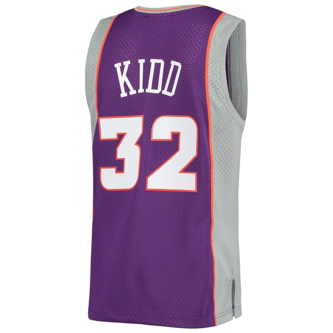 Phoenix Suns Jason Kidd Mitchell & Ness Big & Tall Hardwood Classics 2000/01 Swingman Jersey - Purple