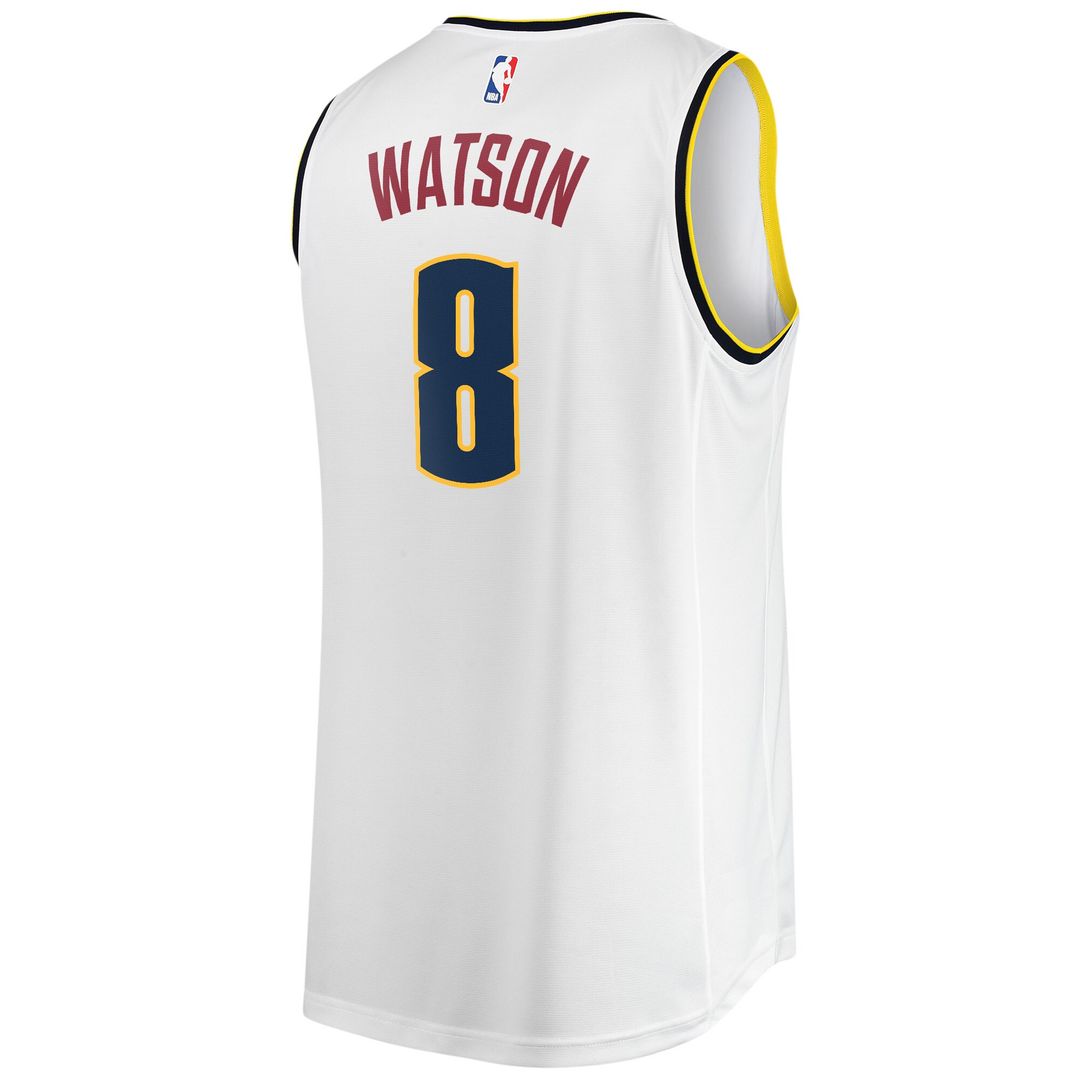 Denver Nuggets Peyton Watson Fanatics Fast Break Player Jersey - Association Edition - White