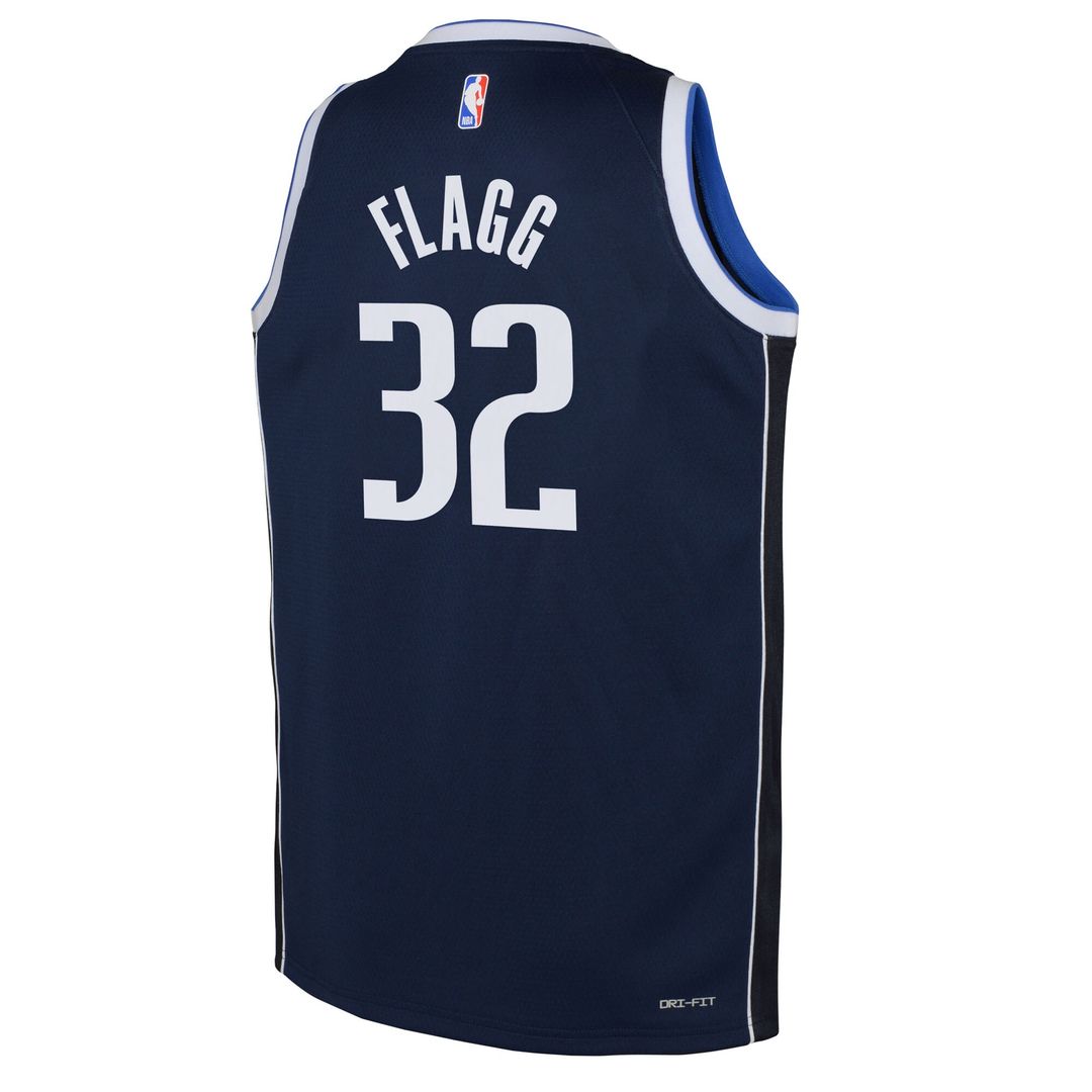 Dallas Mavericks Cooper Flagg Jordan Brand Youth Swingman Jersey - Statement Edition - Navy