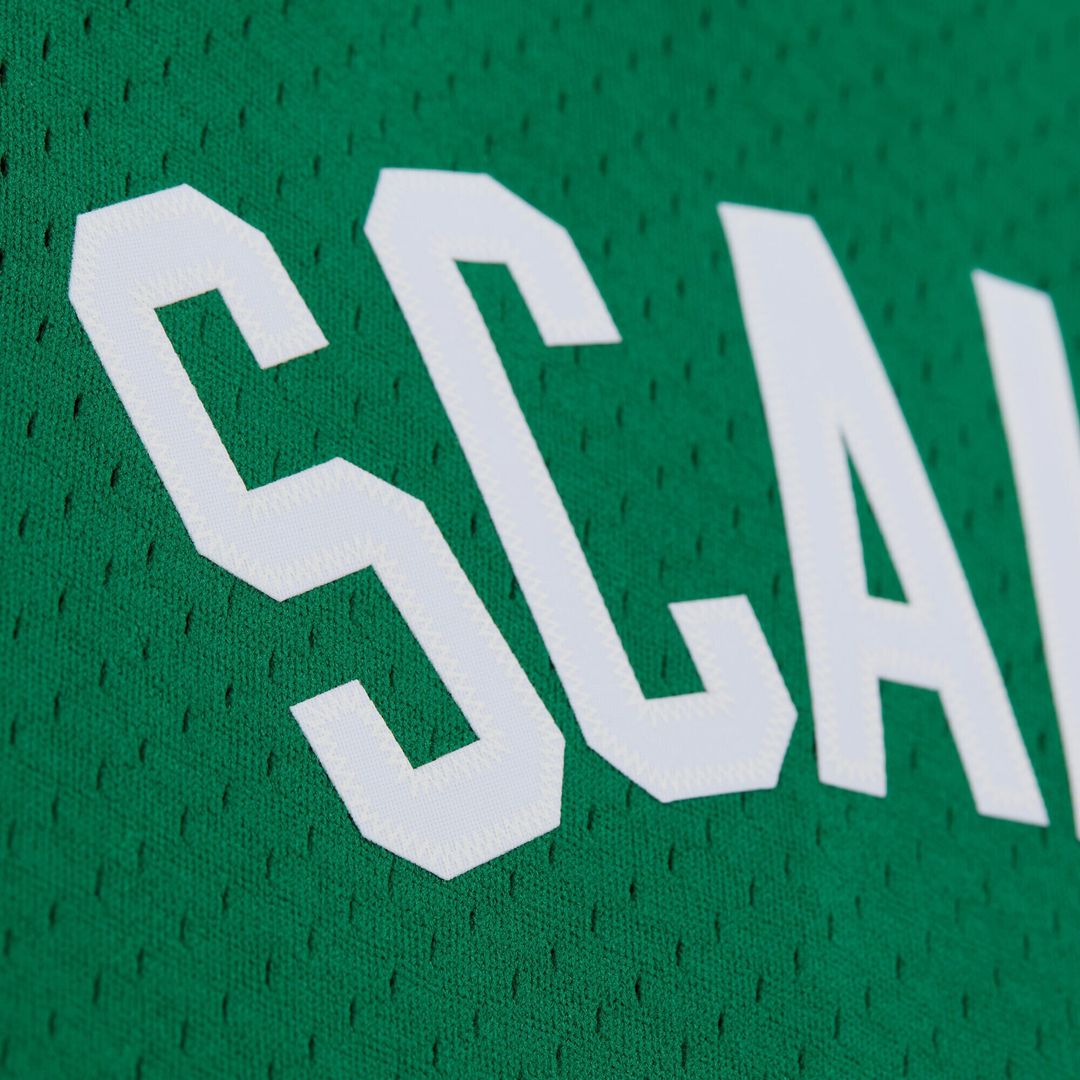 Boston Celtics Brian Scalabrine Mitchell & Ness 2007/08 Hardwood Classics Swingman Jersey - Kelly Green